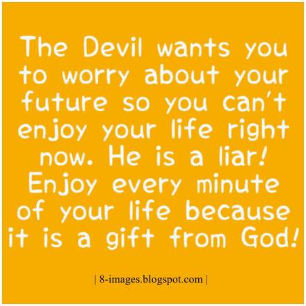 Image result for worry is a gift from God